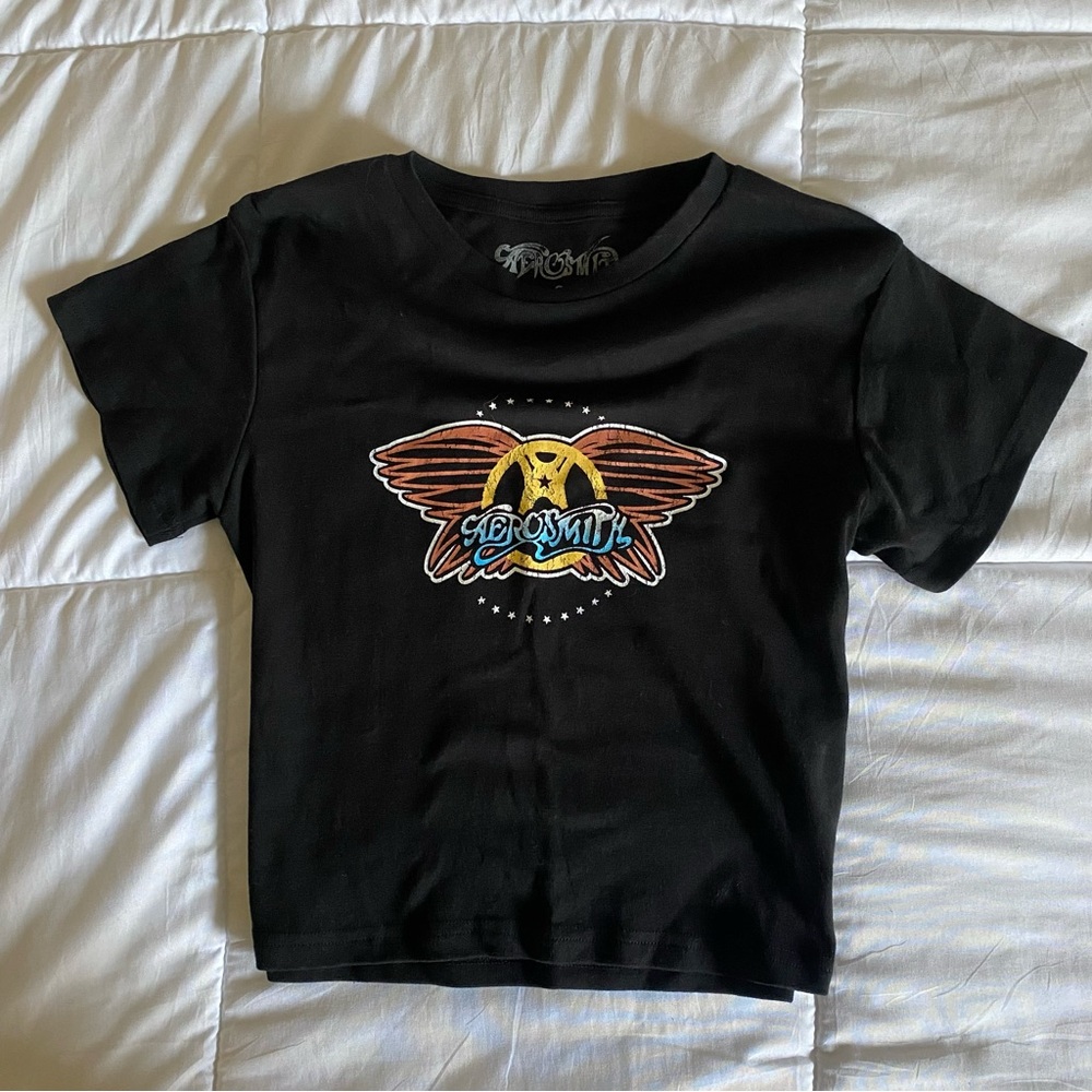 NWOT princess polly aerosmith baby tee